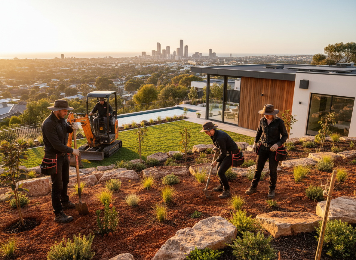 landscapers in Ellenbrook