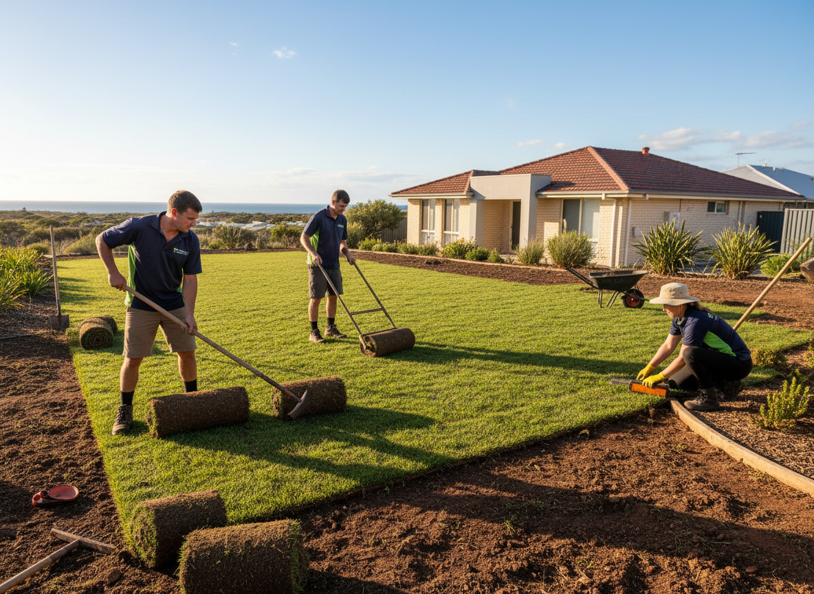 landscapers in Armadale